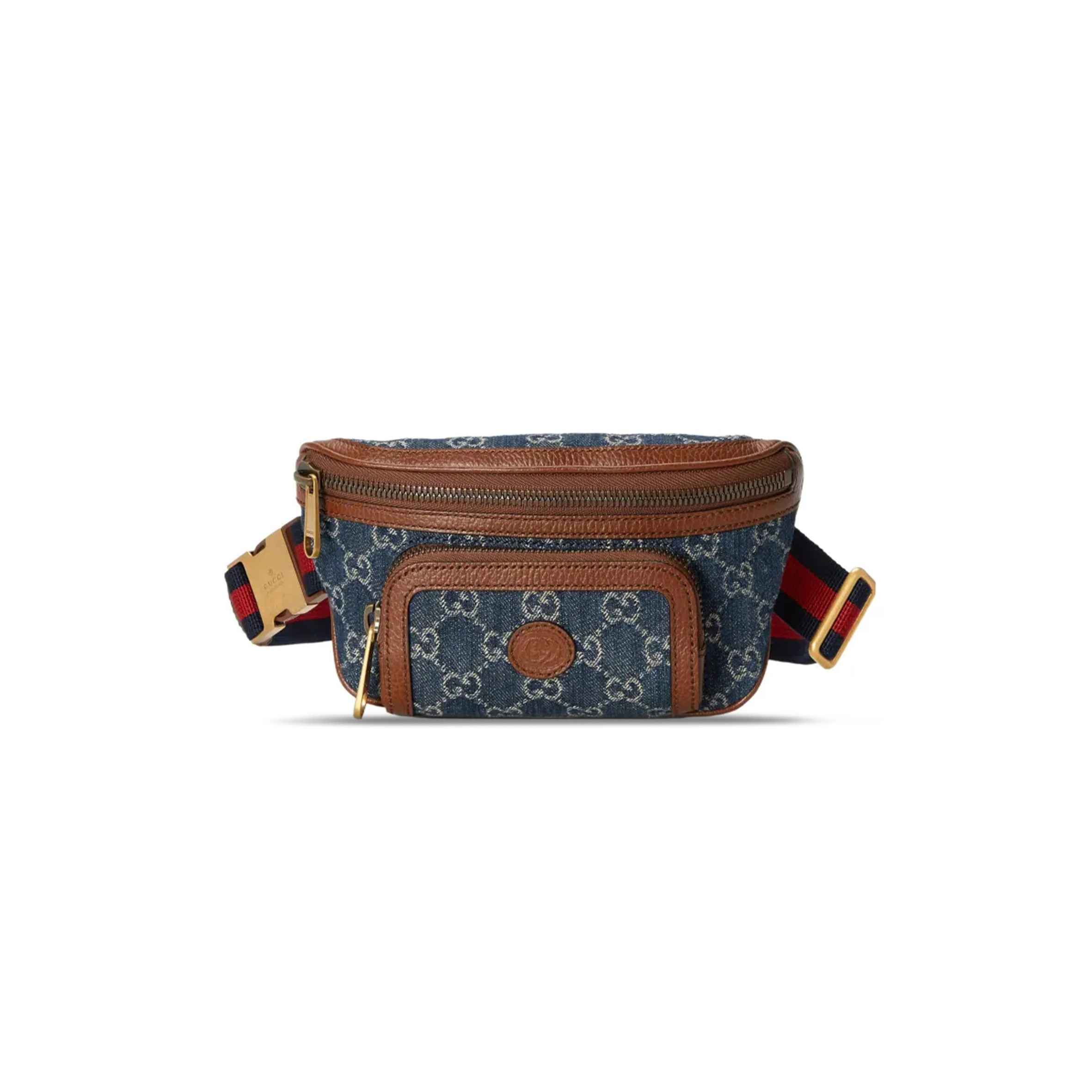 GUCCI BELT BAG WITH INTERLOCKING&G 682933 (23*12*2.5cm)